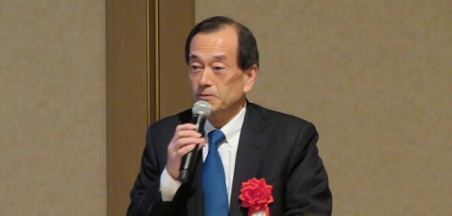 特別講演されるJ:COM森会長